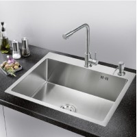Комплект мойка для кухни корзина и дозатор РМС MR-6050 Серый