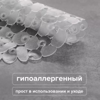 Коврик для ванной Противоскользящий РМС К-08-68х35