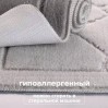 Коврик для ванной Комплект Серый РМС КК-02ТС-100х60/50х60