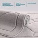 Коврик для ванной Комплект Серый РМС КК-02ТС-100х60/50х60