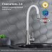 Смеситель для кухни РМС SUS124W-016F с гибким изливом Белый