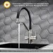 SUS127BL-016F-015 Смеситель для кухни с переключением фильтра, ø35