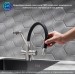 SUS127BL-016F-015 Смеситель для кухни с переключением фильтра, ø35
