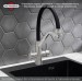 SUS127BL-016F-015 Смеситель для кухни с переключением фильтра, ø35
