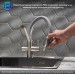 SUS127GY-016F-015 Смеситель для кухни с переключением фильтра, ø35